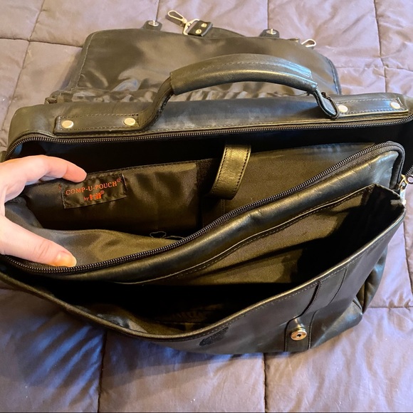 Leather Computer Bag - Picture 6 of 6